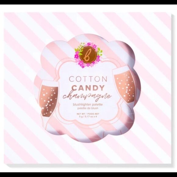 Beauty Bakerie Cotton Candy Champagne 4 Shade Blush Palette New In Box - Picture 4 of 6